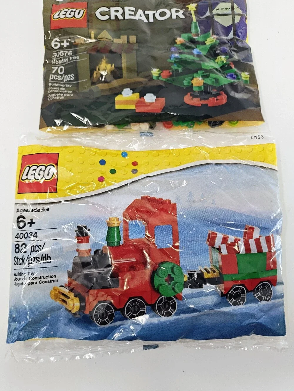 Lego creator Christmas Collection. Lot Of 3
